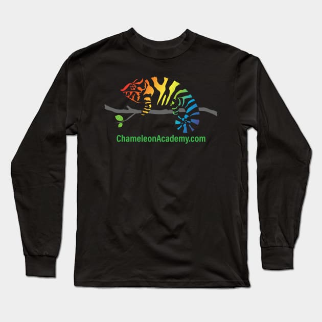 Chameleon Academy Logo Long Sleeve T-Shirt by Chameleon Academy